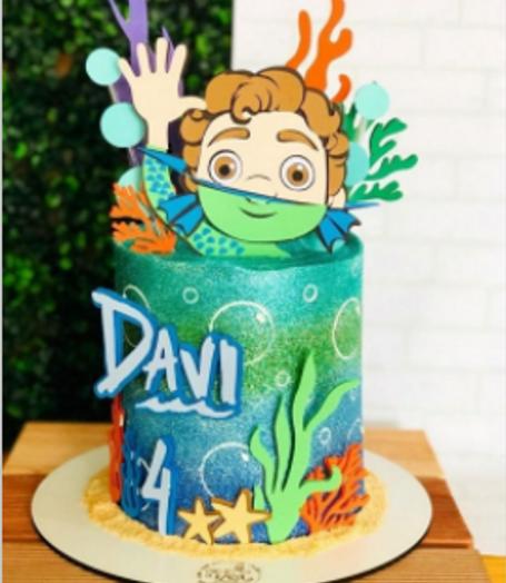 Arquivo de Corte Topo de Bolo - Luca