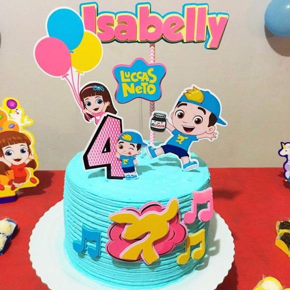 Arquivo de Corte Topo de Bolo - Luccas Netto