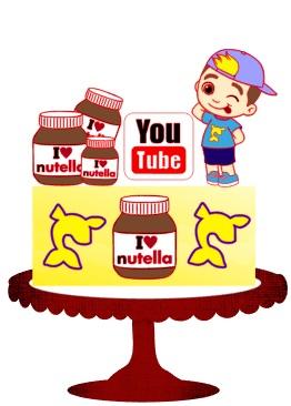 Arquivo de Corte Topo de Bolo - Luccas Netto