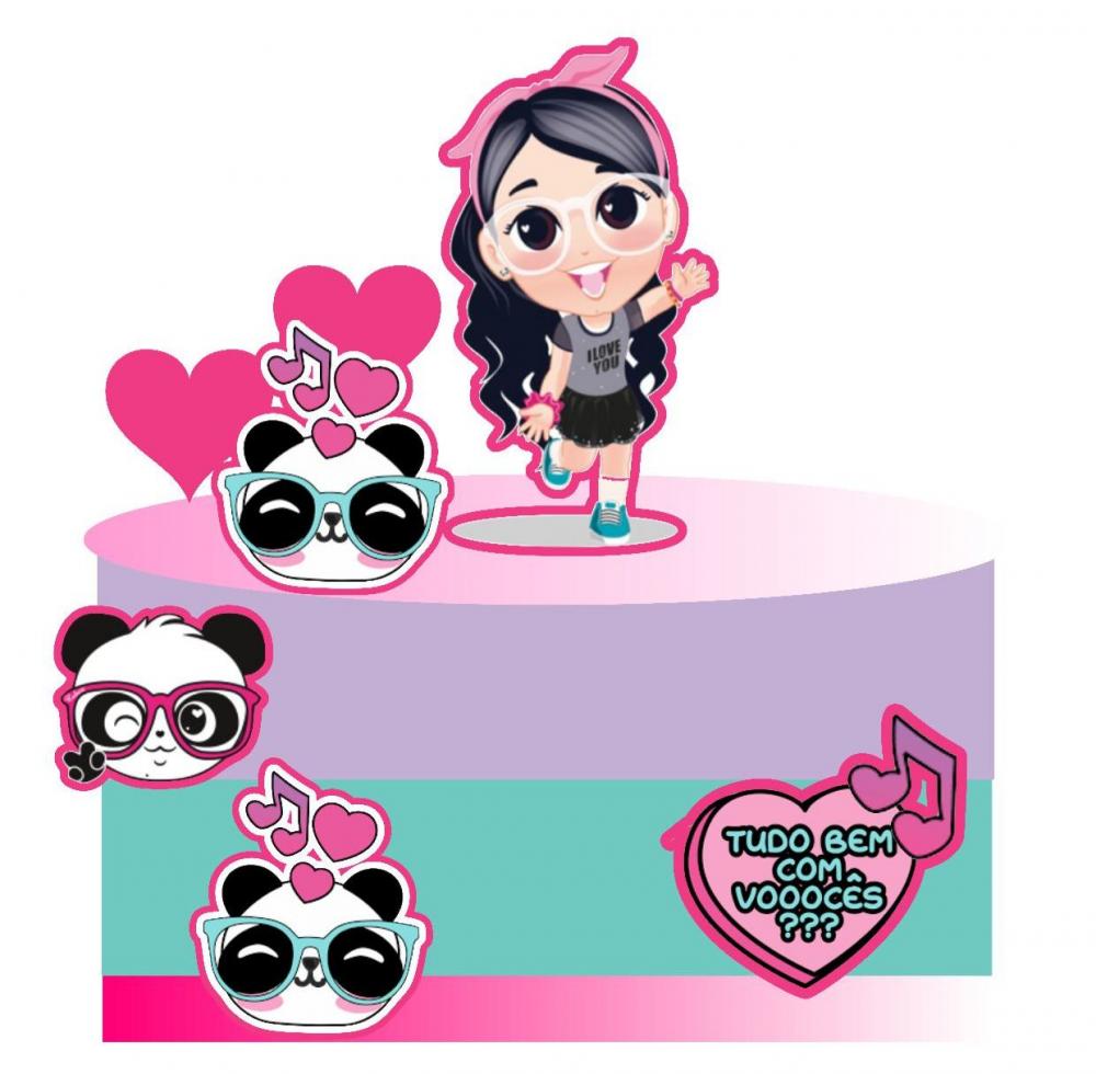 Arquivo de Corte Topo de Bolo - Luluca