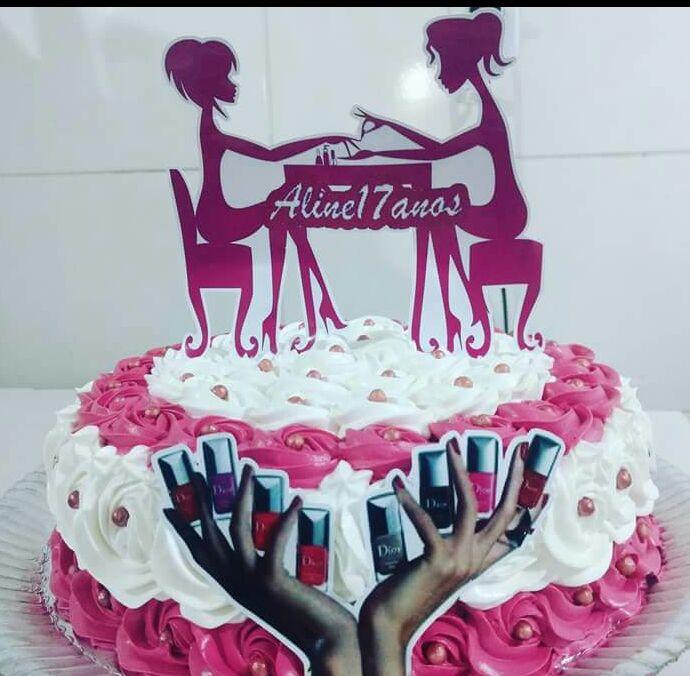 Arquivo de Corte Topo de Bolo - Manicure / Pedicure