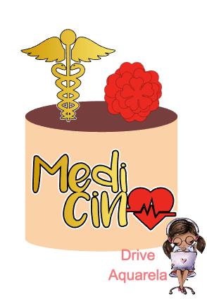 Arquivo de Corte Topo de Bolo - Medicina