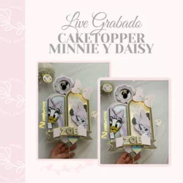 Arquivo de Corte Topo de Bolo - Minnie
