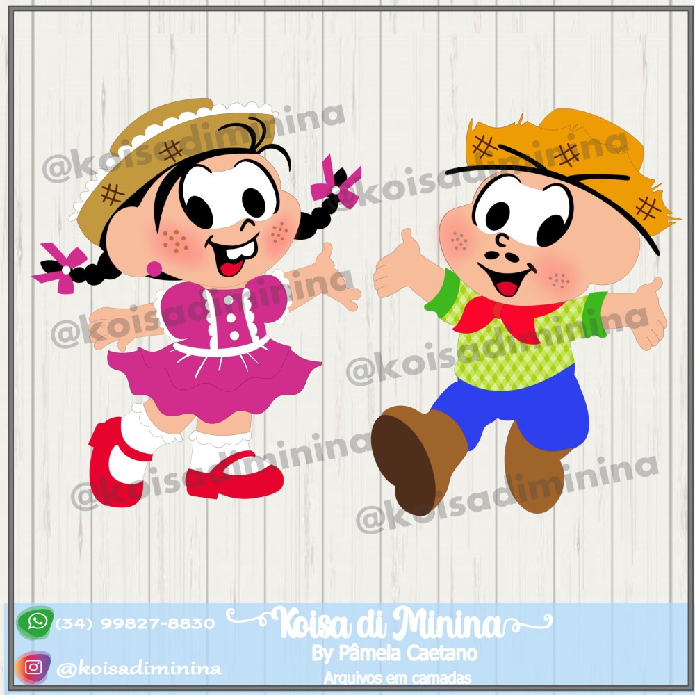 Arquivo de Corte Topo de Bolo - Festa Junina / Arraiá