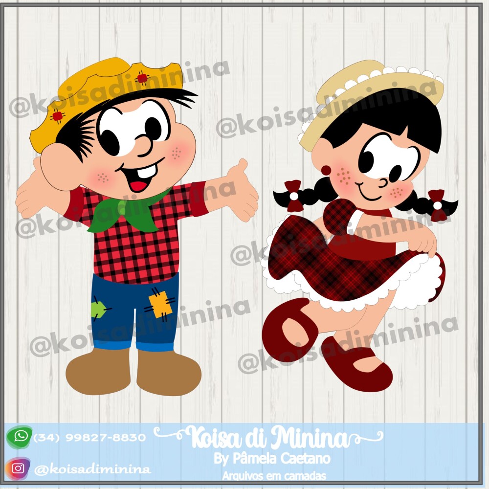 Arquivo de Corte Topo de Bolo - Festa Junina / Arraiá