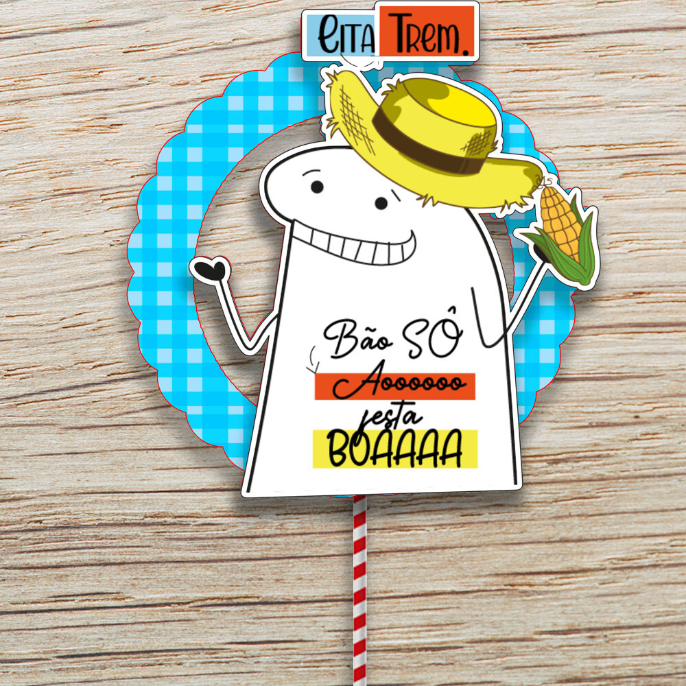 Arquivo de Corte Topo de Bolo - Festa Junina / Arraiá