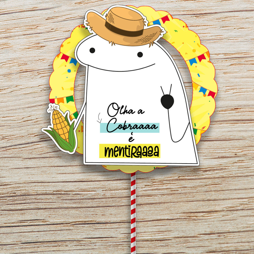 Arquivo de Corte Topo de Bolo - Festa Junina / Arraiá