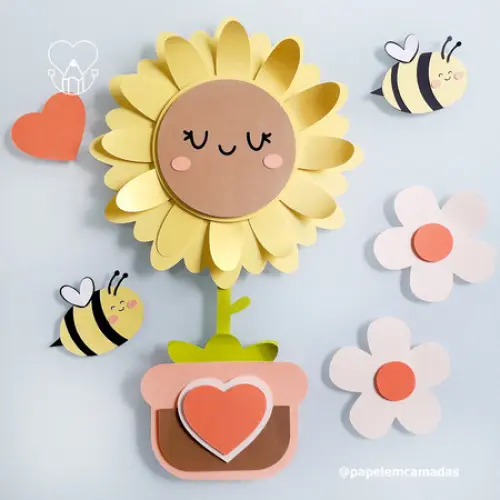 Arquivo de Corte Topo de Bolo - Abelhinha