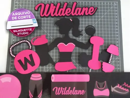 Arquivo de Corte Topo de Bolo - Academia