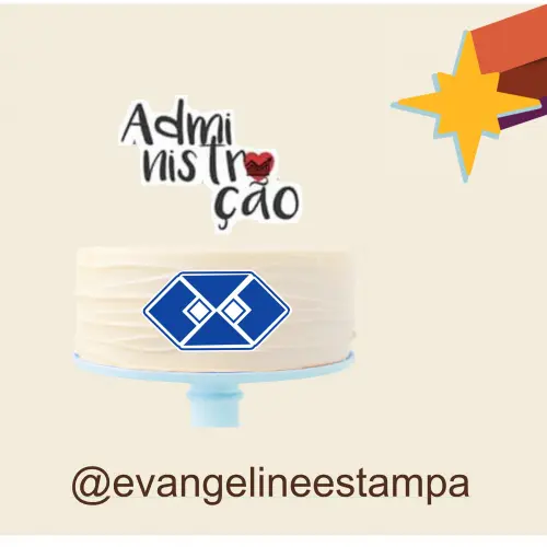 Arquivo de Corte Topo de Bolo - Administração