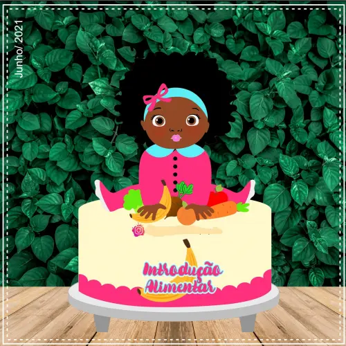 Arquivo de Corte Topo de Bolo - AFRO