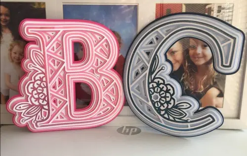 Arquivo de Corte Topo de Bolo - Alfabeto