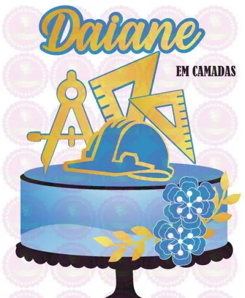 Arquivo de Corte Topo de Bolo - Arquitetura