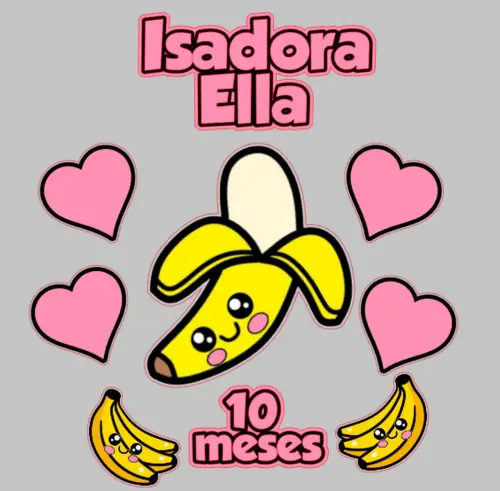 Arquivo de Corte Topo de Bolo - Banana