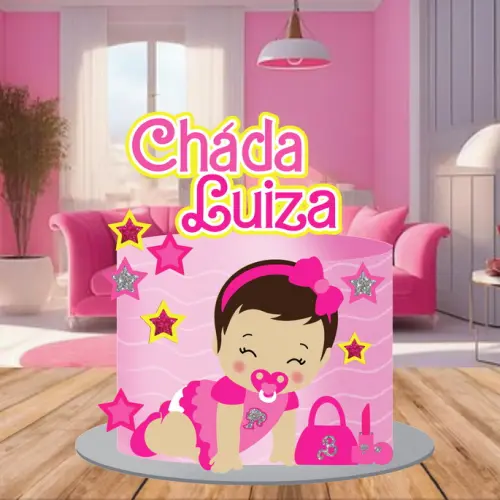 Arquivo de Corte Topo de Bolo - Barbie