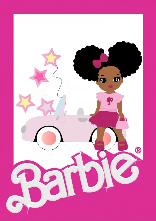 Arquivo de Corte Topo de Bolo - Barbie