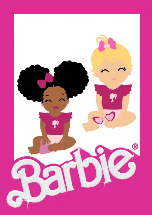 Arquivo de Corte Topo de Bolo - Barbie