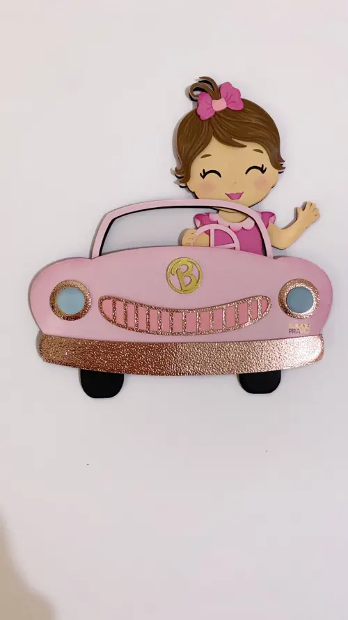 Arquivo de Corte Topo de Bolo - Barbie