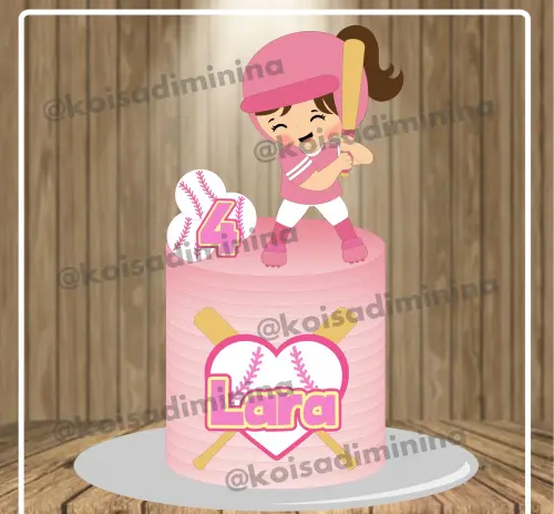 Arquivo de Corte Topo de Bolo - Baseball