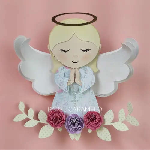 Arquivo de Corte Topo de Bolo - Batizado