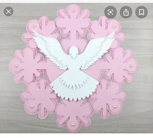 Arquivo de Corte Topo de Bolo - Batizado