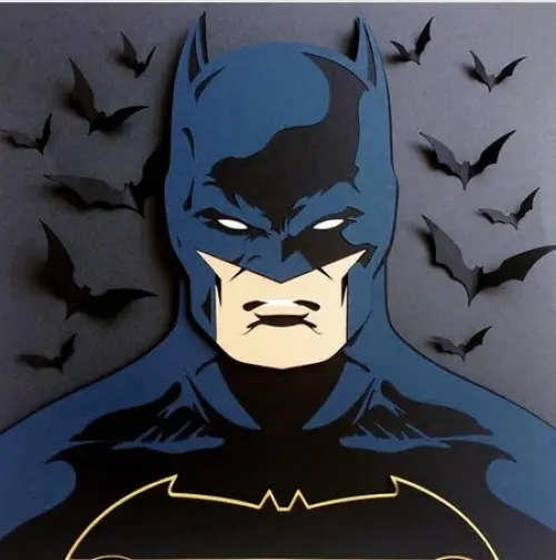 Arquivo de Corte Topo de Bolo - Batman