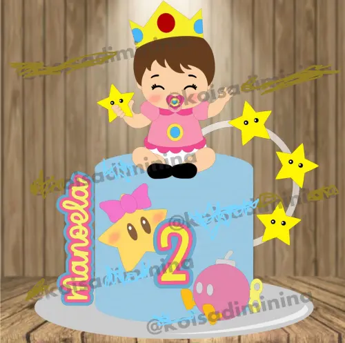 Arquivo de Corte Topo de Bolo - Bebê