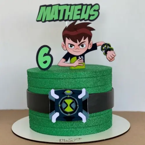 Arquivo de Corte Topo de Bolo - Ben 10