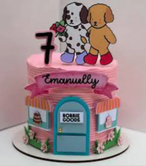 Arquivo de Corte Topo de Bolo - Bobbie Goods