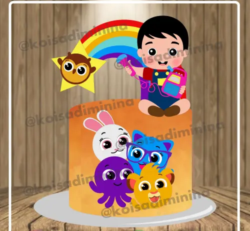 Arquivo de Corte Topo de Bolo - Bolofofo