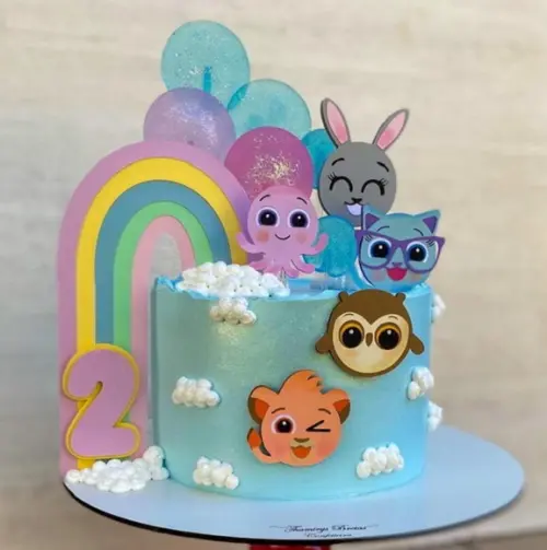 Arquivo de Corte Topo de Bolo - Bolofofo