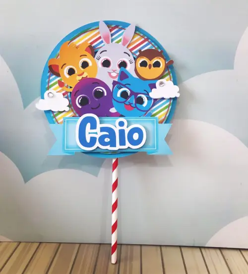 Arquivo de Corte Topo de Bolo - Bolofofo