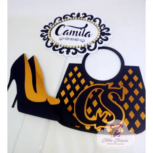 Arquivo de Corte Topo de Bolo - Bolsa