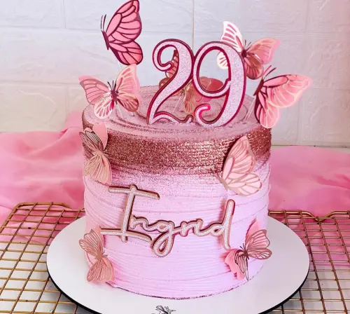 Arquivo de Corte Topo de Bolo - Borboletas