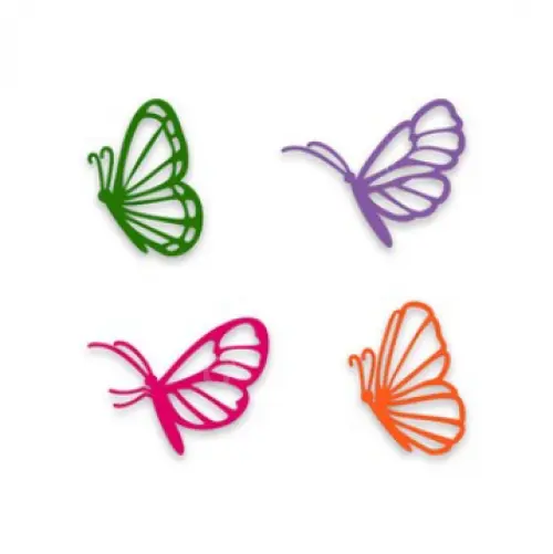 Arquivo de Corte Topo de Bolo - Borboletas