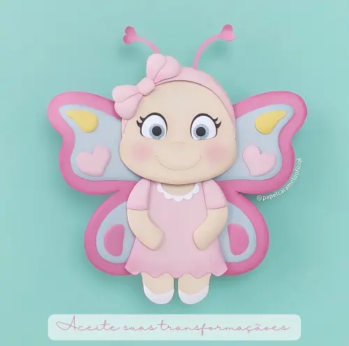 Arquivo de Corte Topo de Bolo - Borboletas