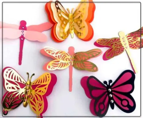 Arquivo de Corte Topo de Bolo - Borboletas