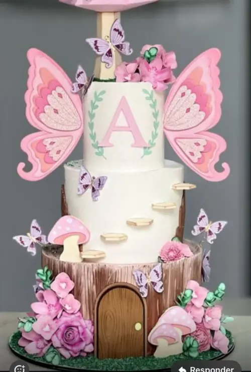 Arquivo de Corte Topo de Bolo - Borboletas