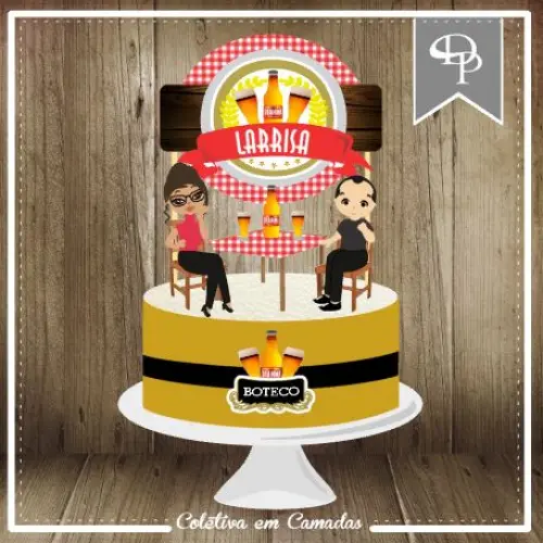 Arquivo de Corte Topo de Bolo - Boteco