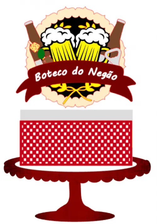 Arquivo de Corte Topo de Bolo - Boteco