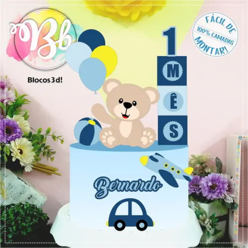 Arquivo de Corte Topo de Bolo - Brinquedos