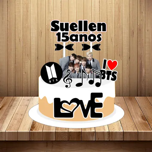 Arquivo de Corte Topo de Bolo - BTS