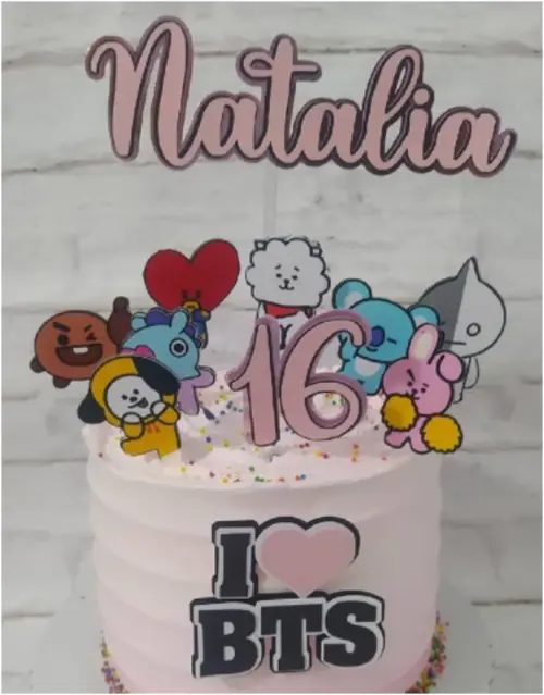 Arquivo de Corte Topo de Bolo - BTS