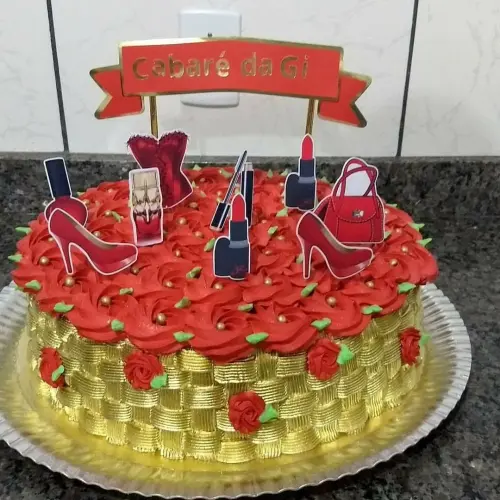 Arquivo de Corte Topo de Bolo - Cabaré