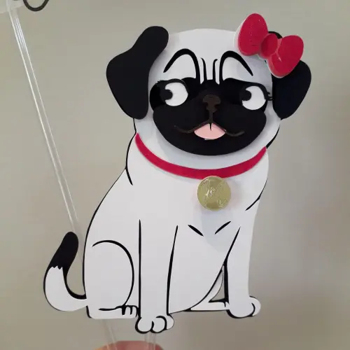 Arquivo de Corte Topo de Bolo - Cachorro