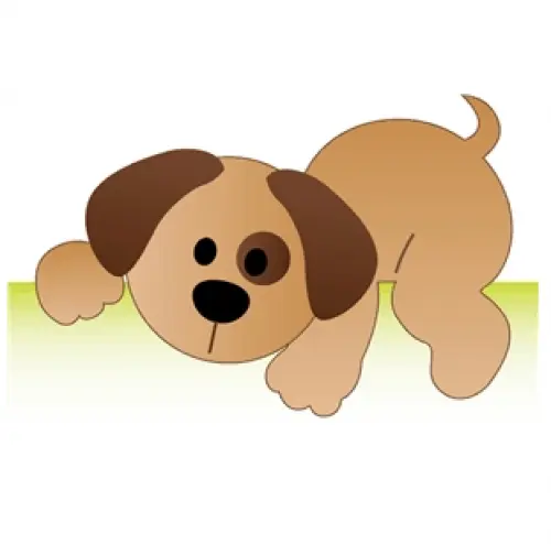 Arquivo de Corte Topo de Bolo - Cachorro