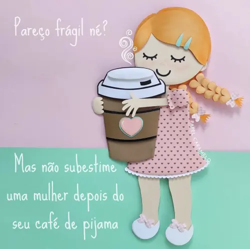 Arquivo de Corte Topo de Bolo - Café