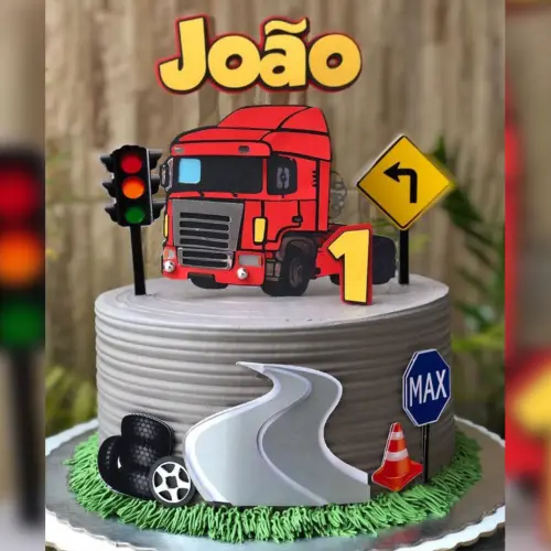 Arquivo de Corte Topo de Bolo - Caminhão