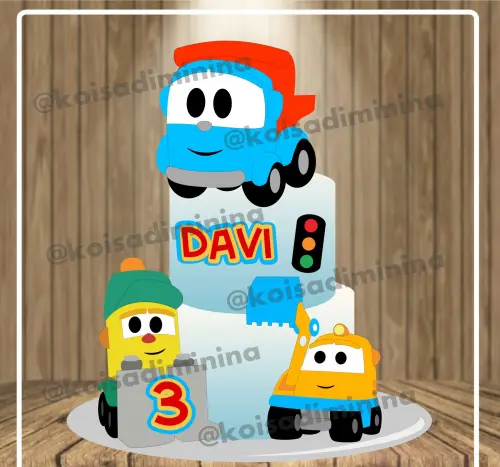 Arquivo de Corte Topo de Bolo - Caminhão