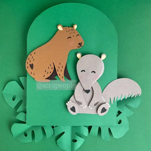 Arquivo de Corte Topo de Bolo - Capivara